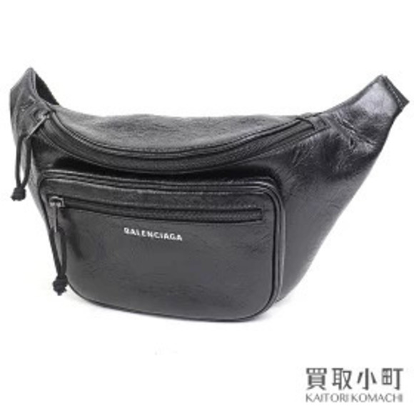 Balenciaga Handbags - Balenciaga Explorer Belt Pack Gray Calf Leather Body Bag Waist Clutch Bum P